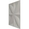 Ekena Millwork 11 7/8in. W x 11 7/8in. H Helene EnduraWall Decorative 3D Wall Panel Covers 0.98 Sq. Ft. WP12X12HEAGX - alternate 2